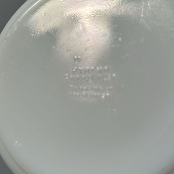 Vintage Pyrex #75 Butter Bowl Butterfly Gold Tub Dish No Lid Corning NY USA - Picture 6 of 8